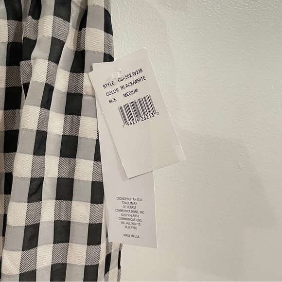 Dress the Population Checkered Pattern Mini Skirt NWT - Picture 5 of 5